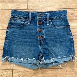 Madewell Blue Jean Shorts